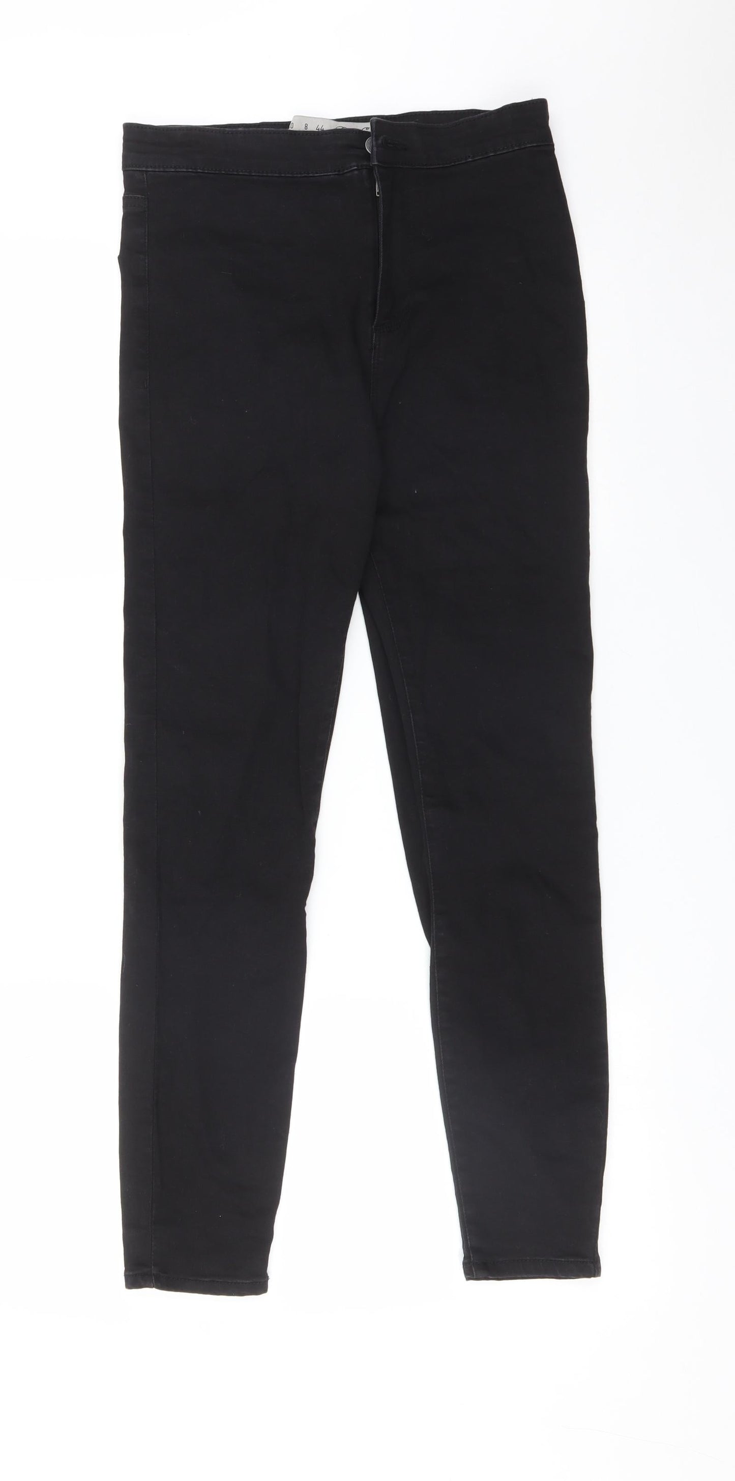 DENIM CO Womens Black  Cotton Jegging Jeans Size 12 L26 in Regular