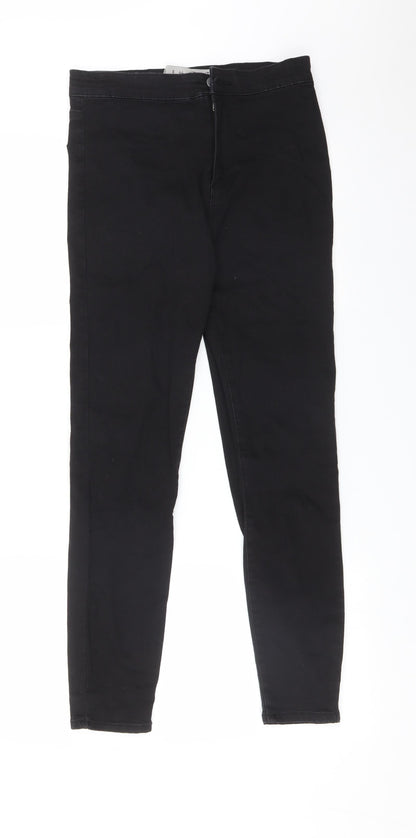 DENIM CO Womens Black  Cotton Jegging Jeans Size 12 L26 in Regular