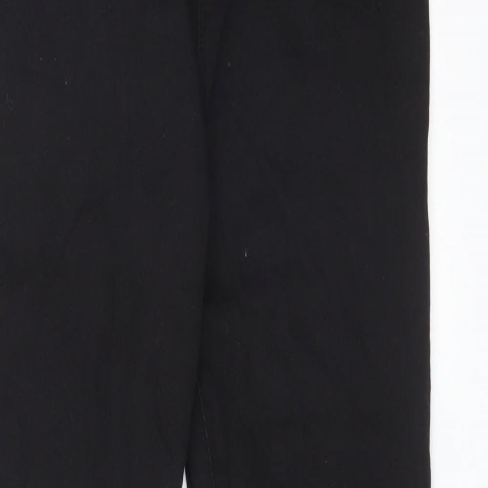 DENIM CO Womens Black  Cotton Jegging Jeans Size 12 L26 in Regular