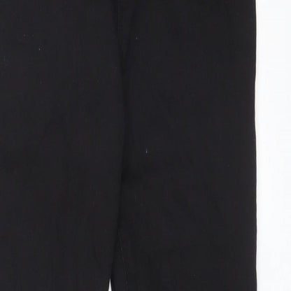 DENIM CO Womens Black  Cotton Jegging Jeans Size 12 L26 in Regular
