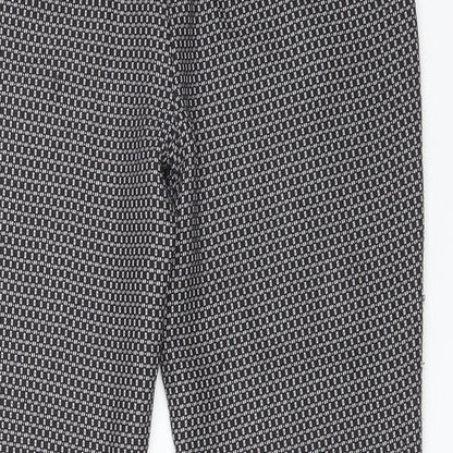 Womens UK Size 10 Dorothy Perkins Regular Fit Dress Pants Multicoloured Trousers