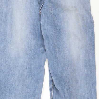 Womens UK Size 10 MISS RJ Regular Fit Skinny Blue Jeans