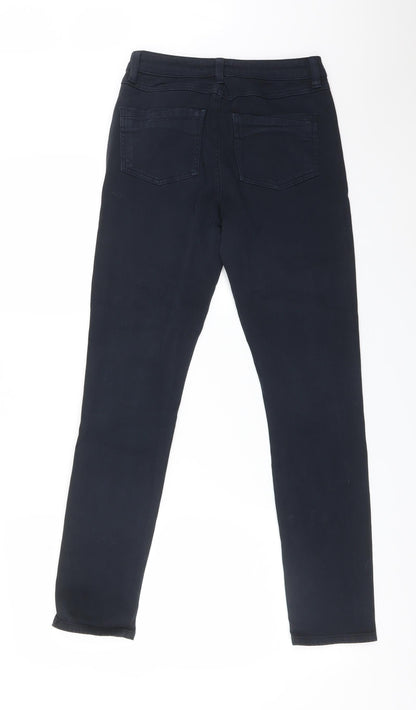 MINT VELEVT Womens Blue  Cotton Straight Jeans Size 8 L29 in Regular
