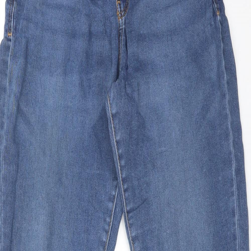 DENIM CO Womens Blue  Cotton Skinny Jeans Size 12 L29 in Regular