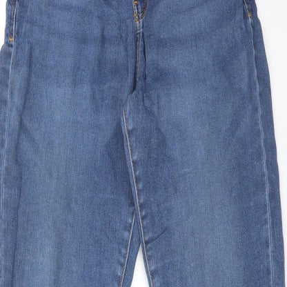 DENIM CO Womens Blue  Cotton Skinny Jeans Size 12 L29 in Regular