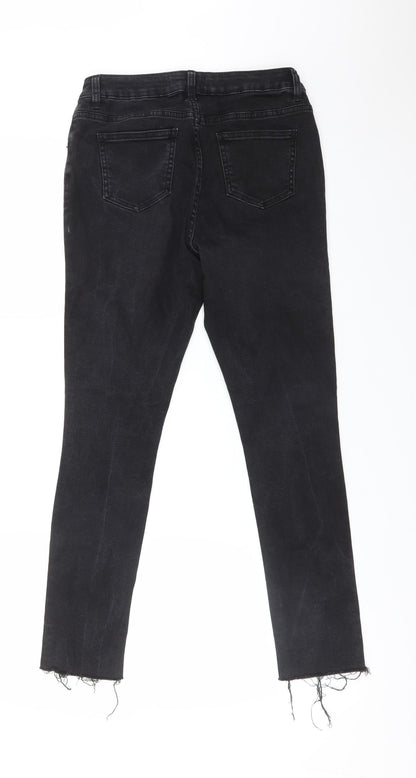 New Look Girls Black  Cotton Skinny Jeans Size 13 Years  Regular