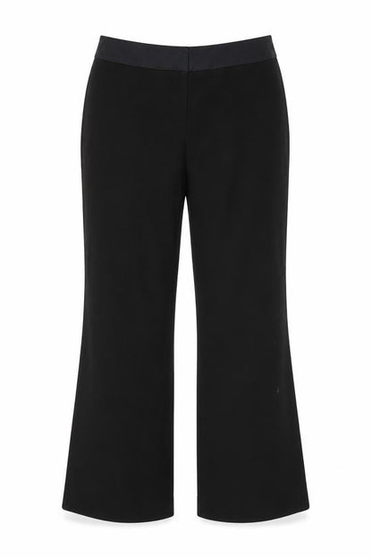 Womens UK Size 12 TU Regular Fit Dress Pants Black Trousers