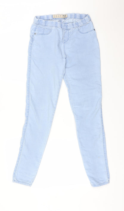 DENIM CO Womens Blue  Cotton Skinny Jeans Size 8 L30 in Regular