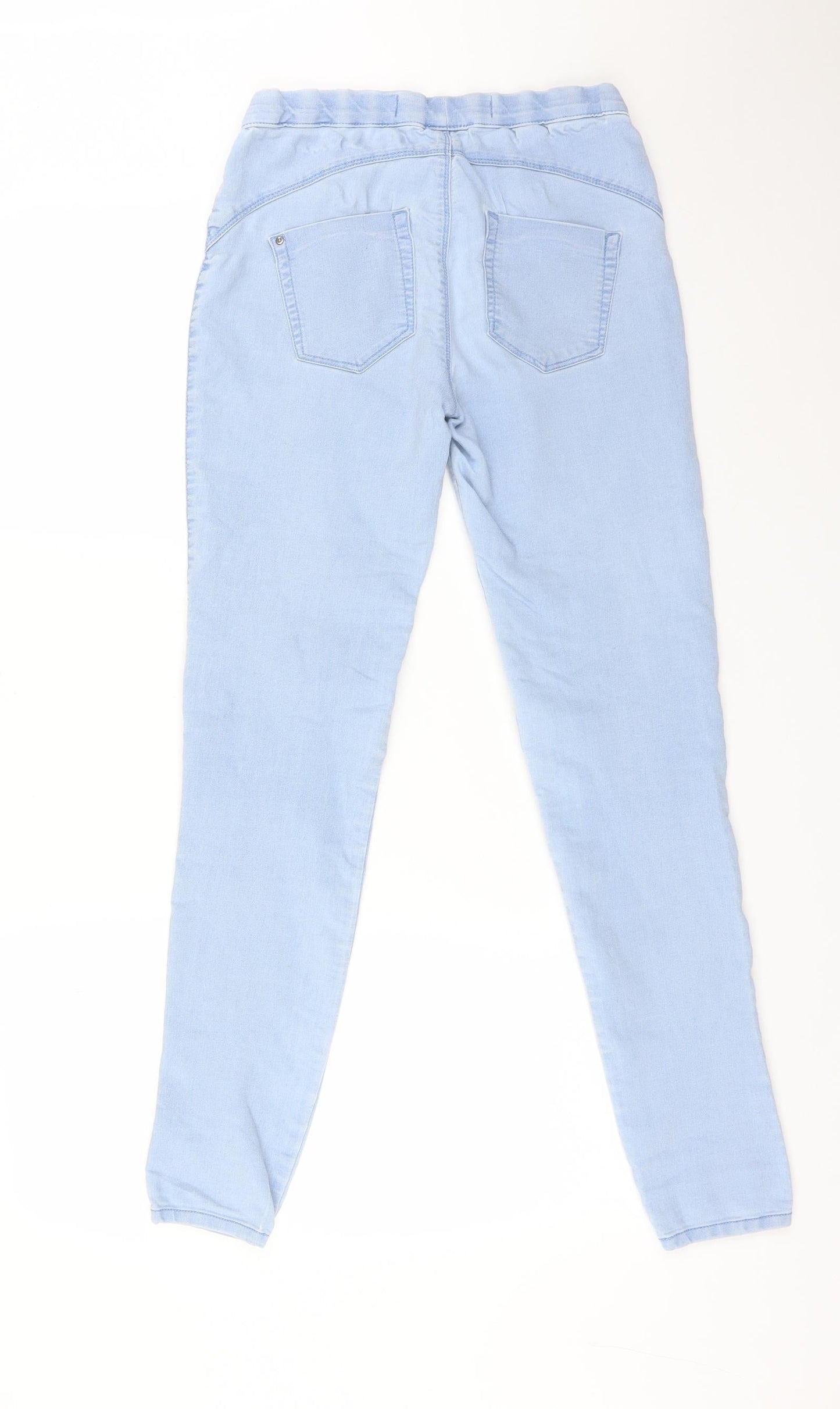 DENIM CO Womens Blue  Cotton Skinny Jeans Size 8 L30 in Regular