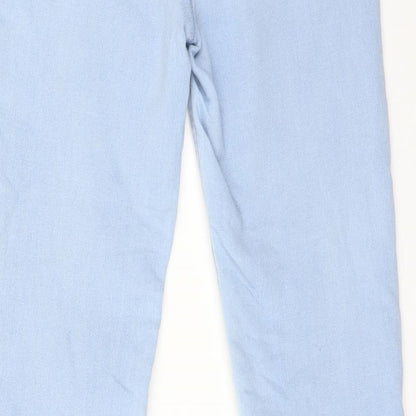 DENIM CO Womens Blue  Cotton Skinny Jeans Size 8 L30 in Regular