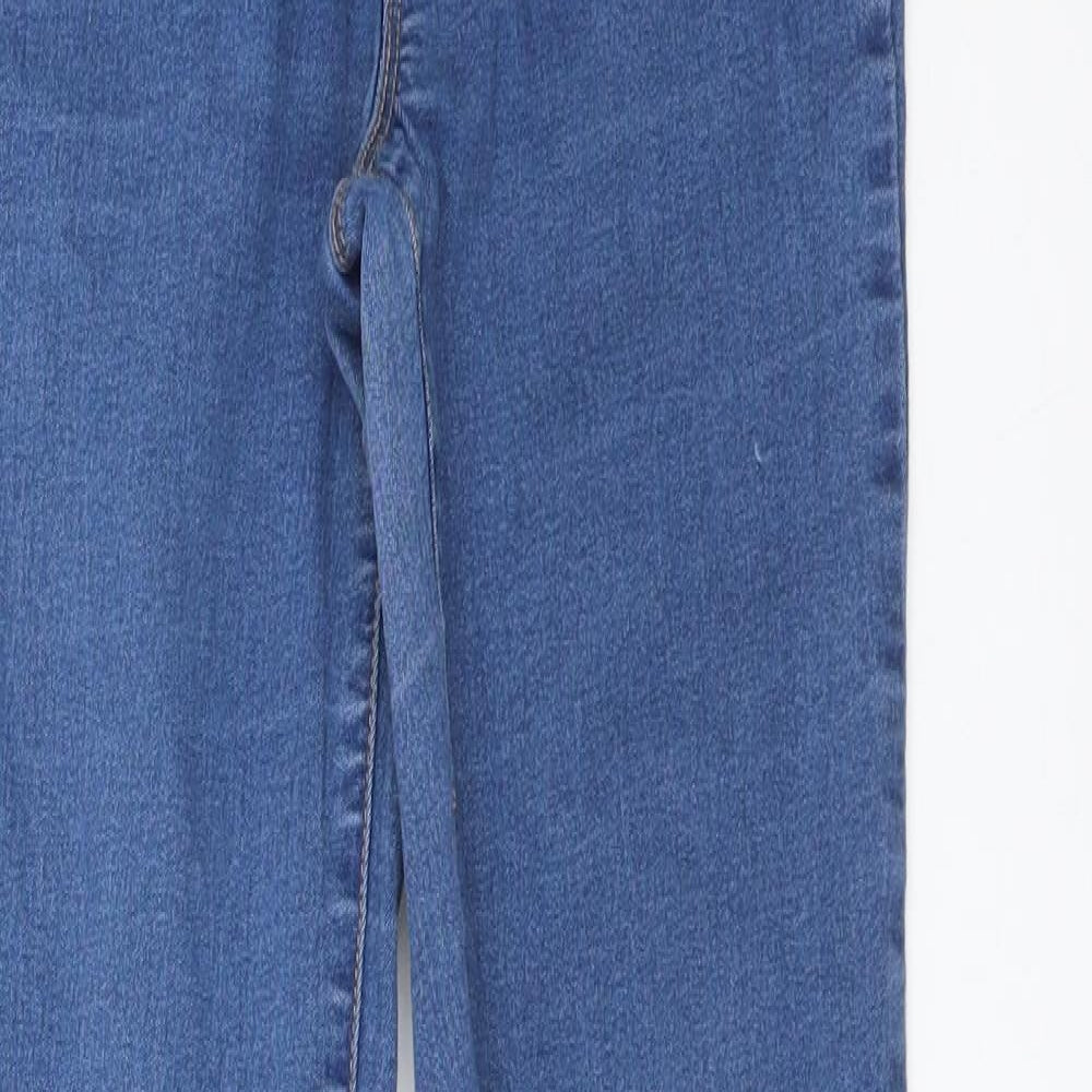 Womens UK Size 8 Fashion Union Regular Fit Jegging Blue Jeans