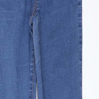 Womens UK Size 8 Fashion Union Regular Fit Jegging Blue Jeans