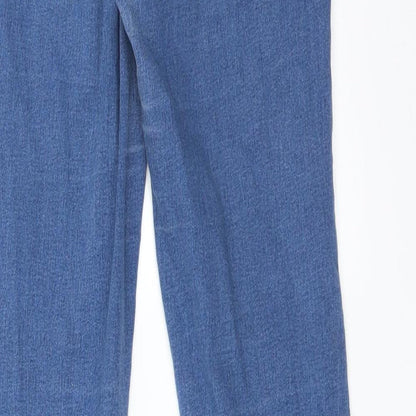 Womens UK Size 8 Fashion Union Regular Fit Jegging Blue Jeans