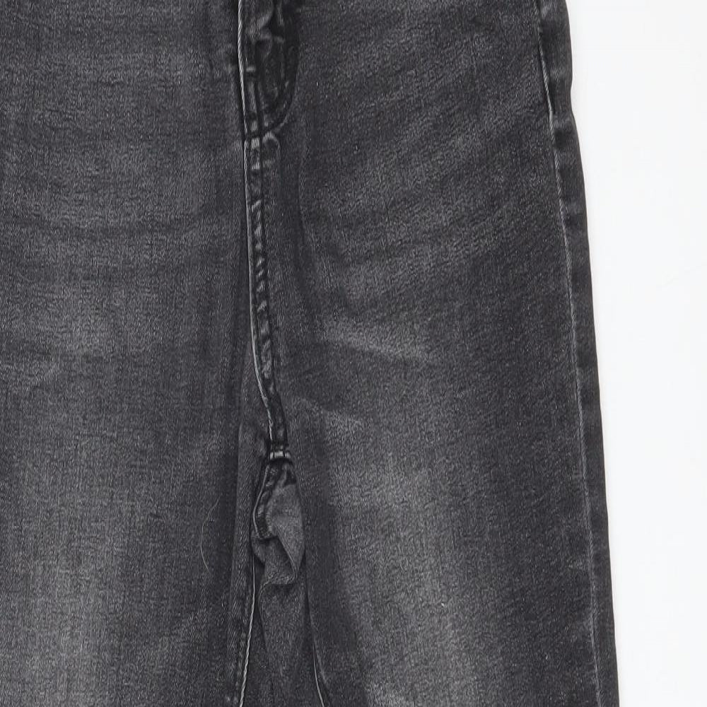 DENIM CO Womens Black  Cotton Skinny Jeans Size 8 L25 in Regular