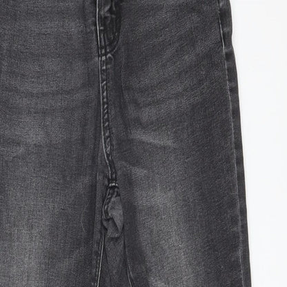 DENIM CO Womens Black  Cotton Skinny Jeans Size 8 L25 in Regular