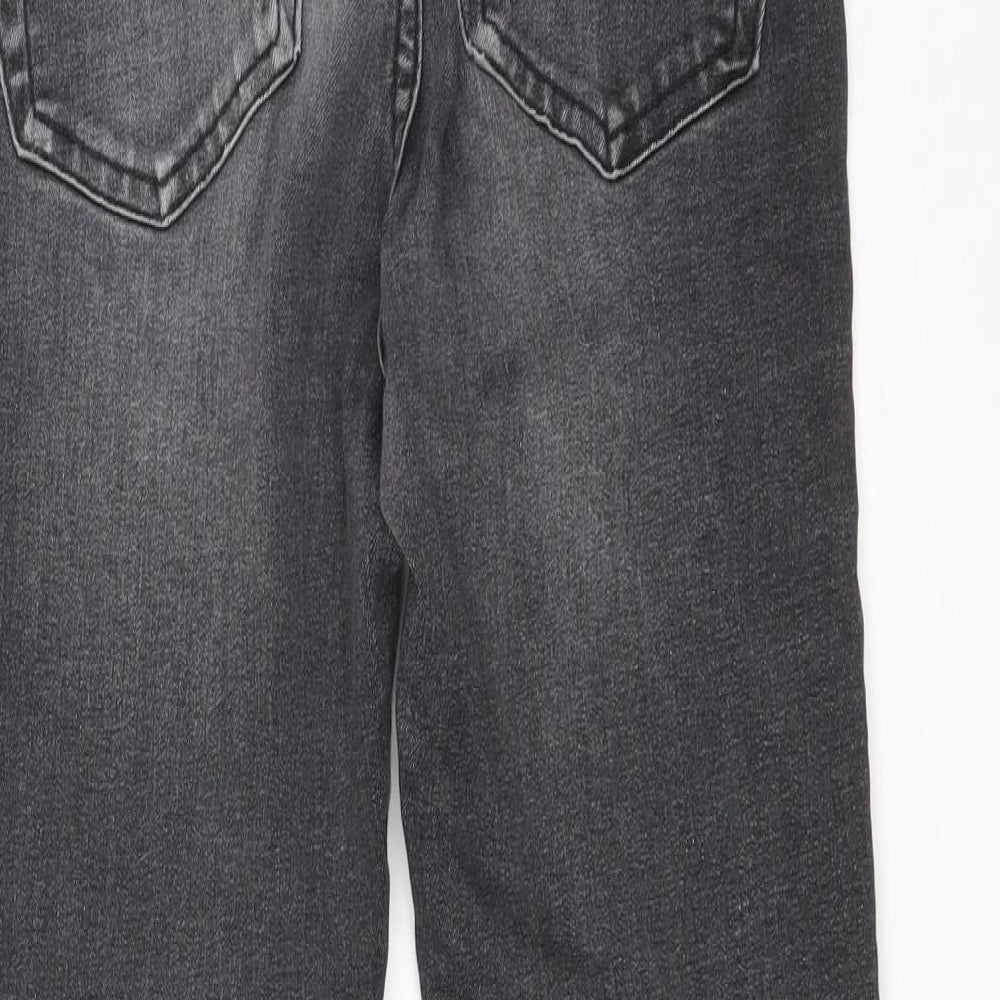 DENIM CO Womens Black  Cotton Skinny Jeans Size 8 L25 in Regular