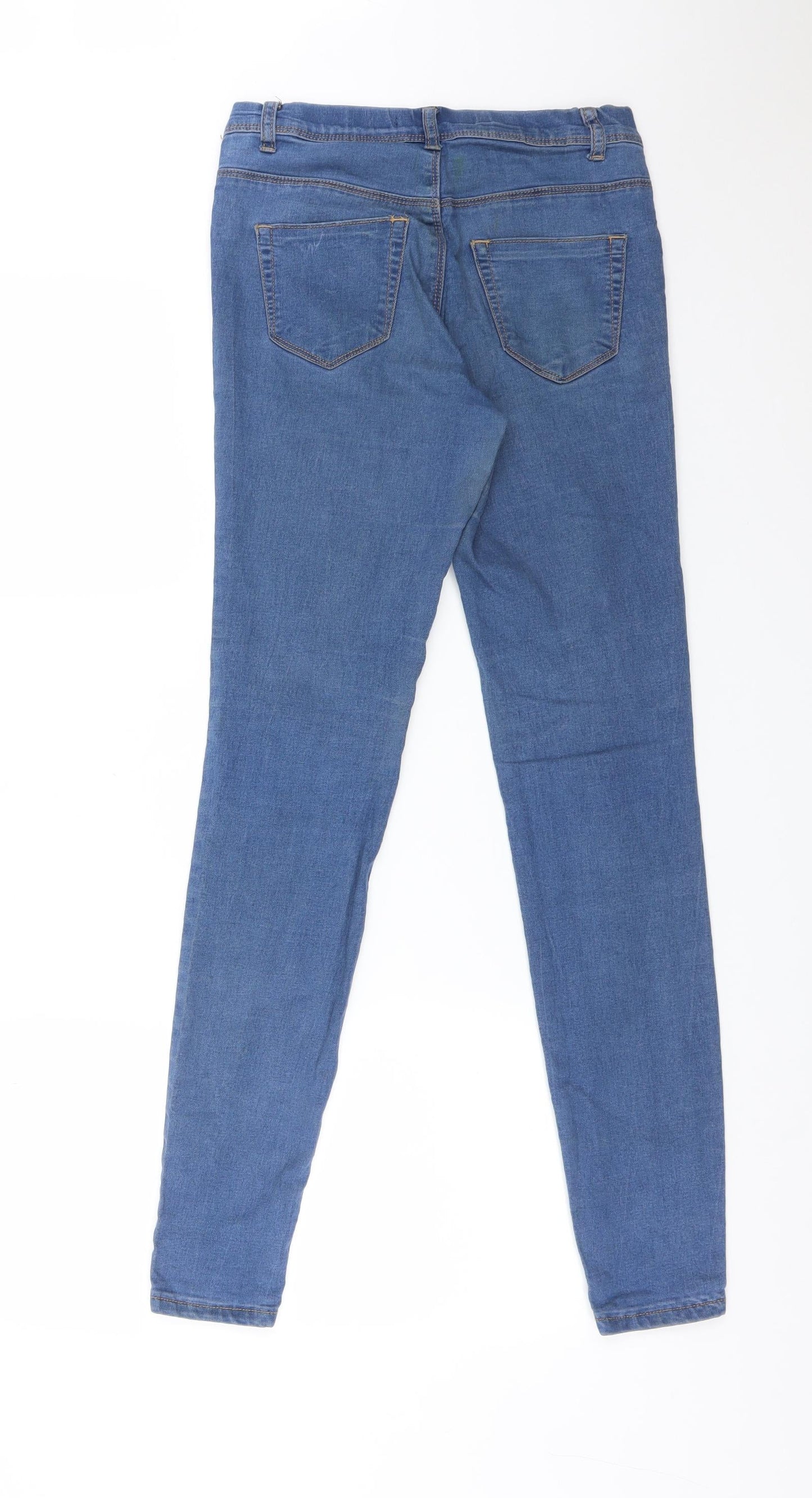 Womens UK Size 6 Fashion Union Regular Fit Jegging Blue Jeans