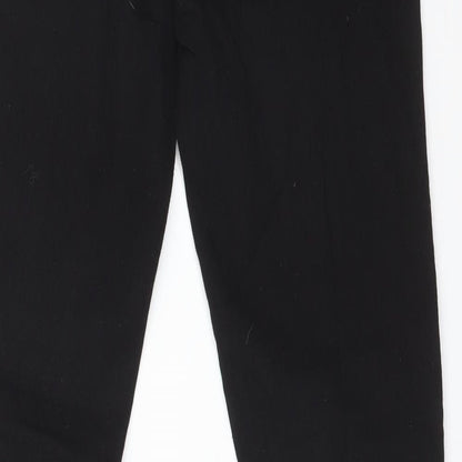 DENIM CO Womens Black  Cotton Skinny Jeans Size 8 L31 in Regular