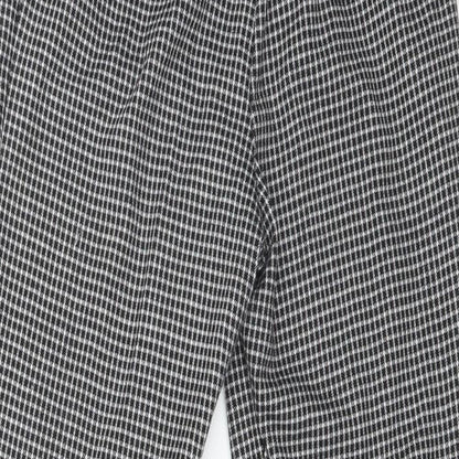 Womens UK Size 8 New Look Regular Fit Carrot Multicoloured Trousers