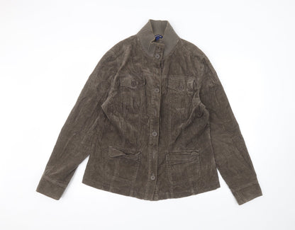 Womens UK Size 14 Debinhams Brown Jacket
