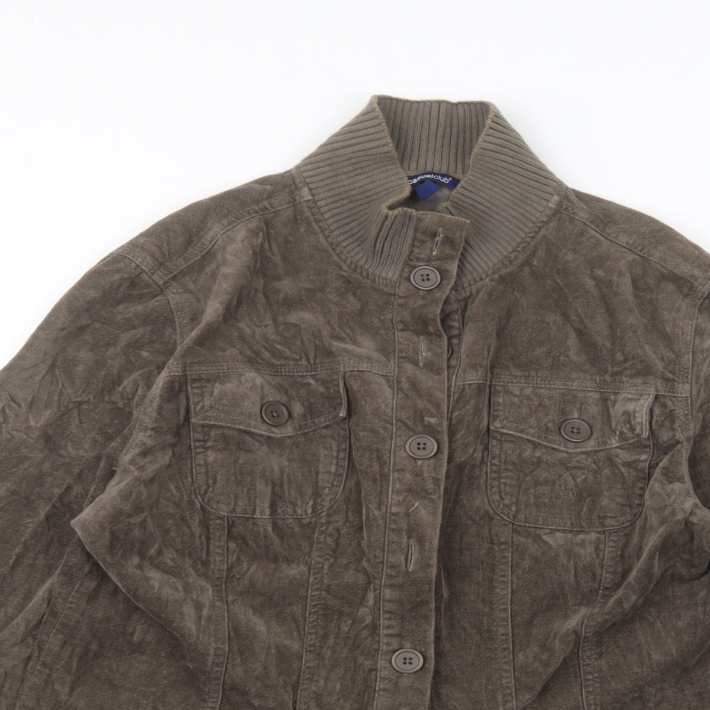 Womens UK Size 14 Debinhams Brown Jacket