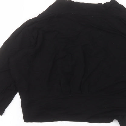 Womens UK Size 16 Debinhams Black Cardigan Jumper