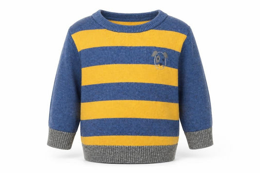 NEXT Baby Yellow  Cotton Pullover Jumper Size 6-9 Months
