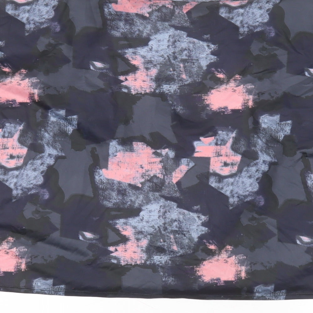 Matalan Womens Blue  Polyester Basic T-Shirt Size XL Round Neck