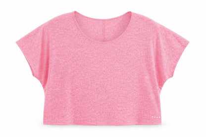 Matalan Womens Pink  Polyester Basic T-Shirt Size XL Round Neck