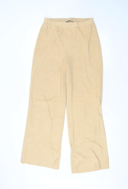 Womens UK Size M Zara Regular Fit  Brown Trousers