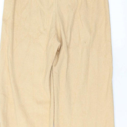Womens UK Size M Zara Regular Fit  Brown Trousers