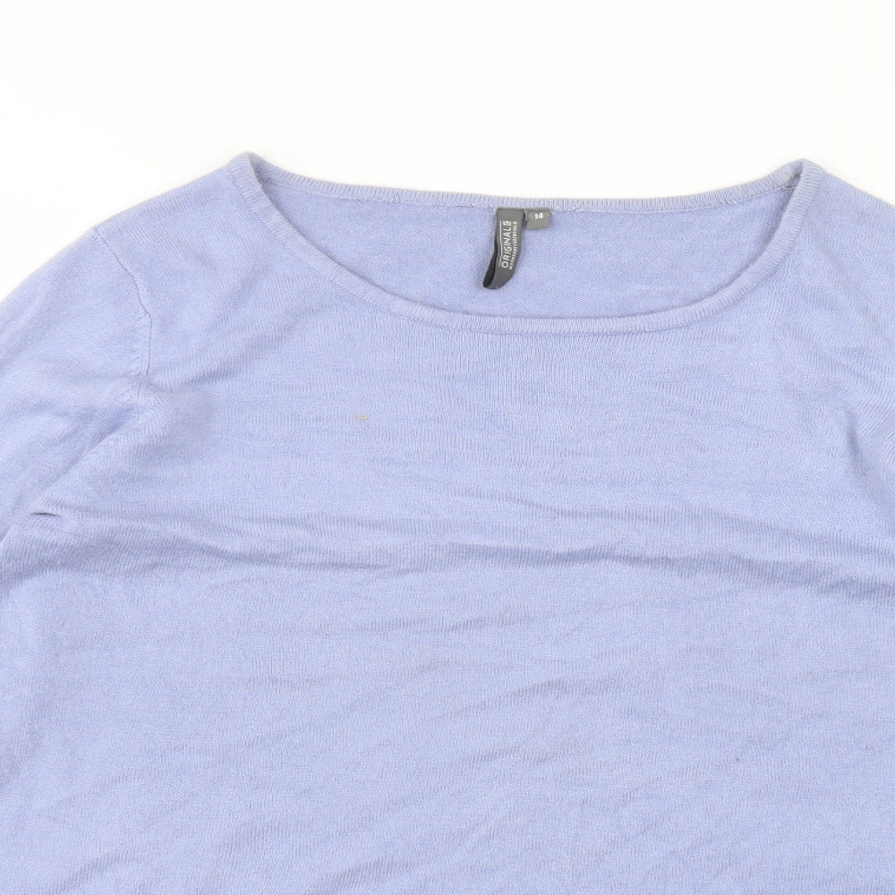 Womens UK Size 14 originals Blue Pullover Jumper