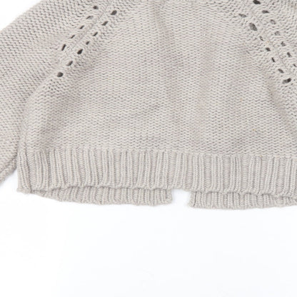 Matalan Womens Brown   Jacket Coatigan Size 14