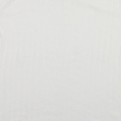Womens UK Size XL Peacocks White Pullover Jumper