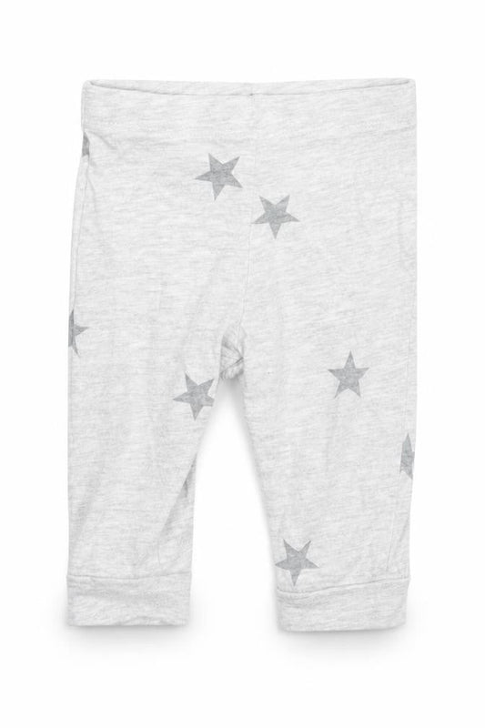 F&F Baby Grey Geometric Cotton  Pyjama Pants Size 3-6 Months