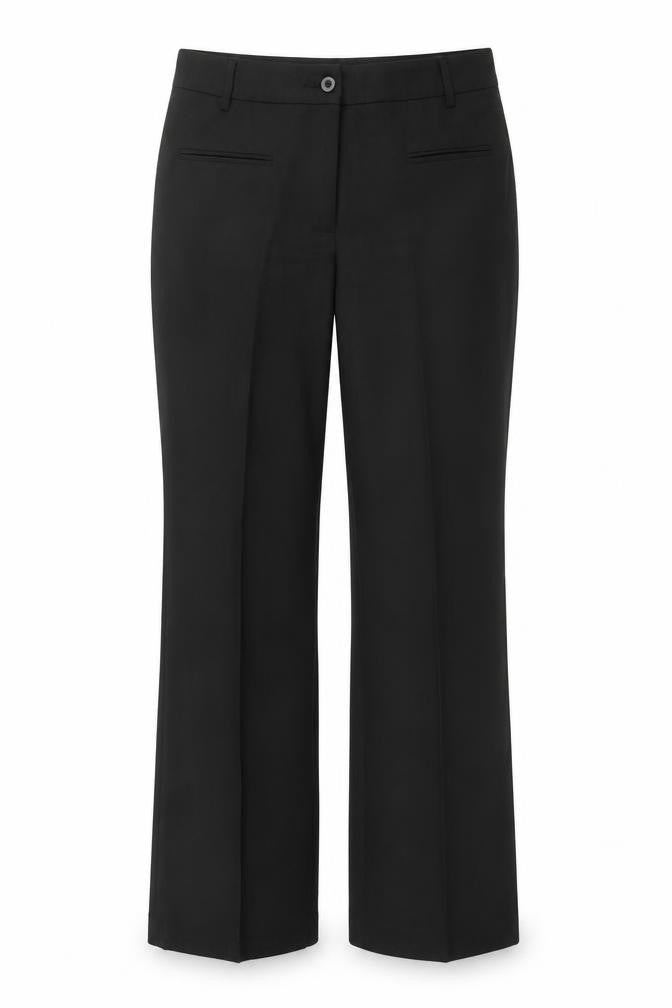 Womens UK Size 12 TU Regular Fit  Black Trousers