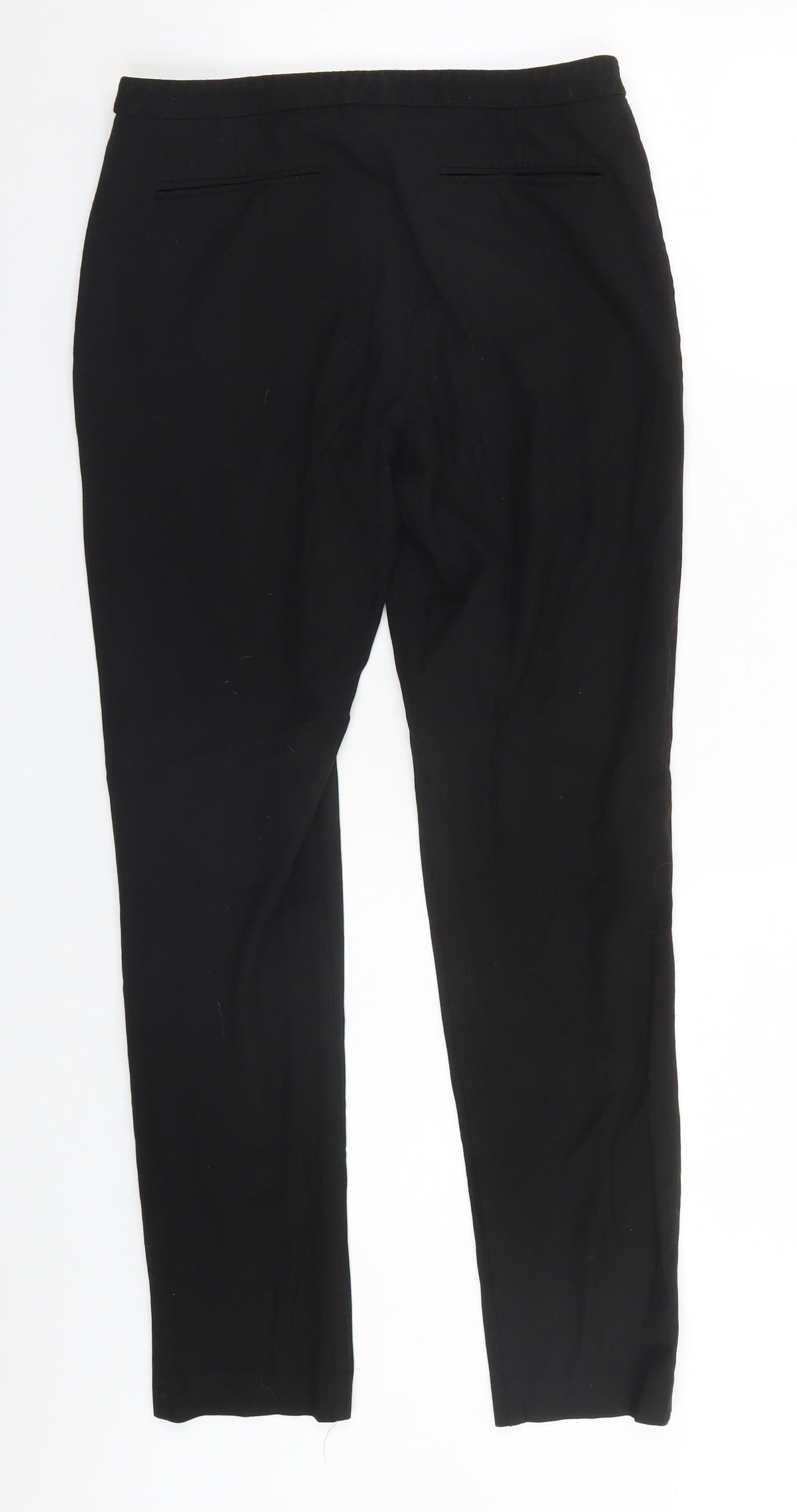 Womens UK Size 8 Oasis Regular Fit  Black Trousers