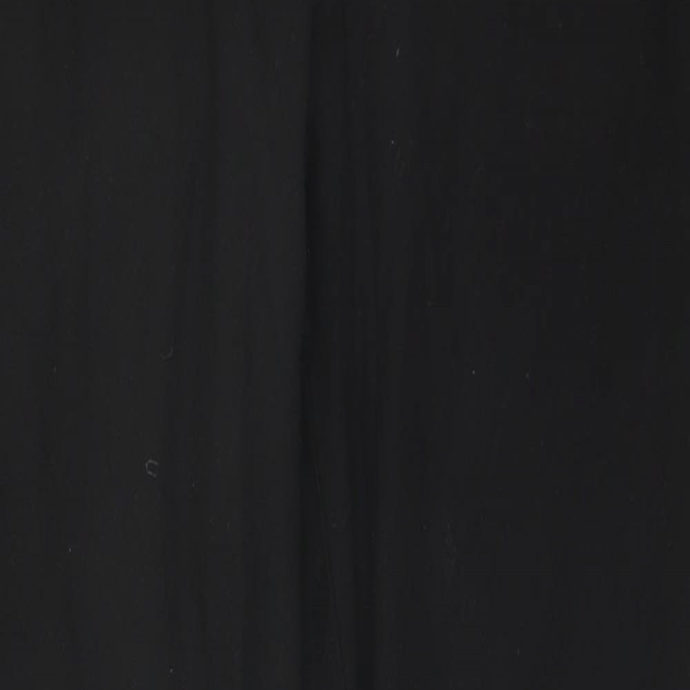 Womens UK Size 8 Oasis Regular Fit  Black Trousers