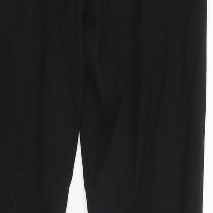 Womens UK Size 8 Oasis Regular Fit  Black Trousers