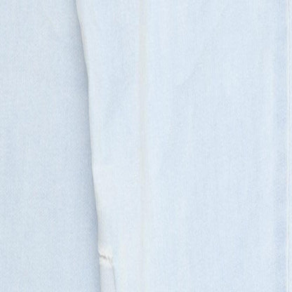 Denim & Co. Womens Blue  Cotton Skinny Jeans Size 8 L28 in Regular