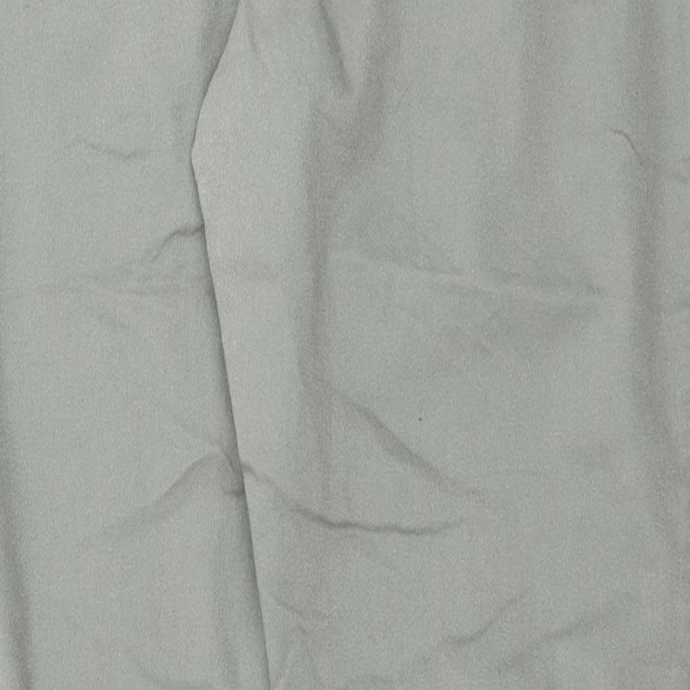 Denim & Co. Womens Grey  Cotton Trousers  Size 18 L30 in Regular