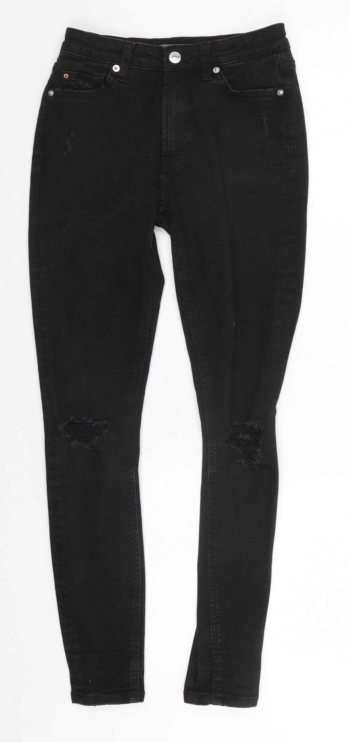 Womens UK Size 6 Marks and Spencer Regular Fit Skinny Black Jeans