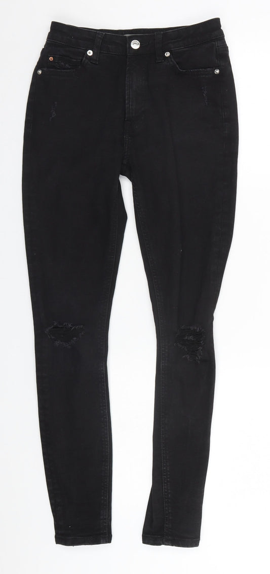 Womens UK Size 6 Marks and Spencer Regular Fit Skinny Black Jeans