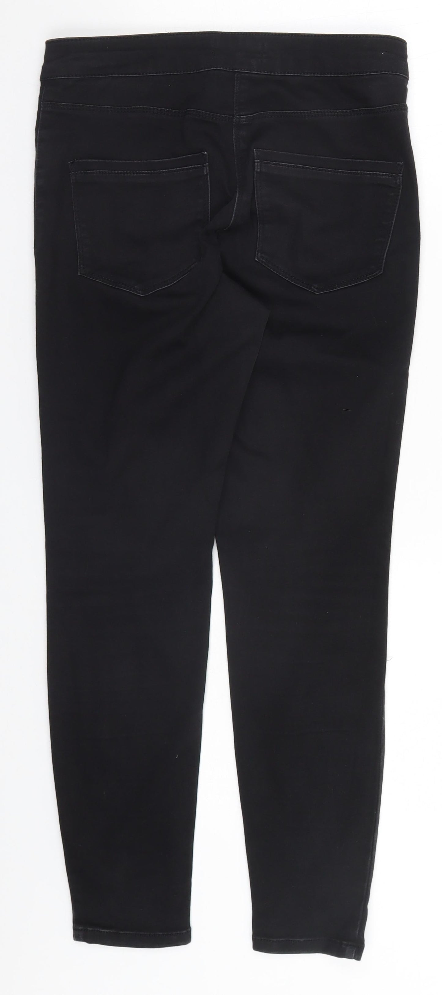 Womens UK Size 8 Papaya  Jegging Black Leggings