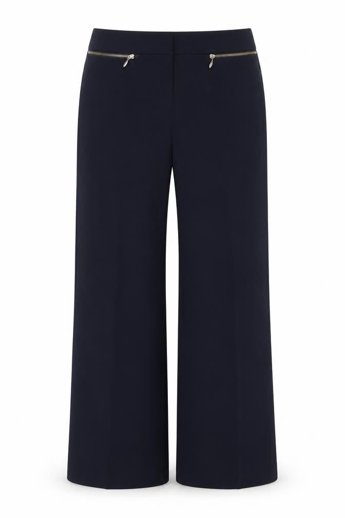 Womens UK Size 8 Marks and Spencer Regular Fit  Blue Trousers