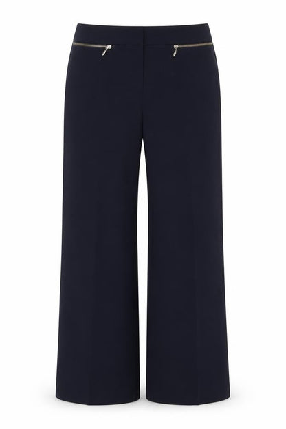Womens UK Size 8 Marks and Spencer Regular Fit  Blue Trousers