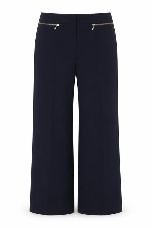 Womens UK Size 8 Marks and Spencer Regular Fit  Blue Trousers
