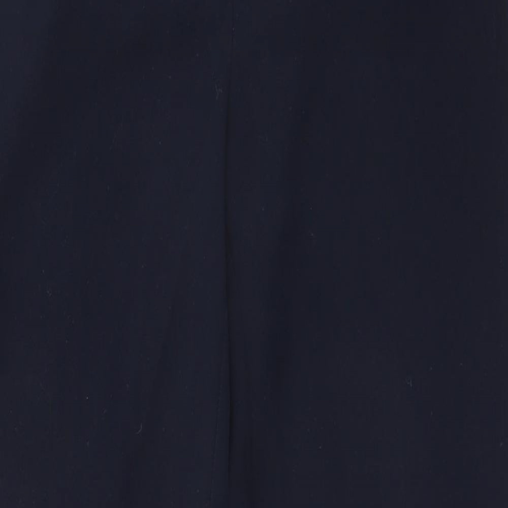 Womens UK Size 8 Marks and Spencer Regular Fit  Blue Trousers