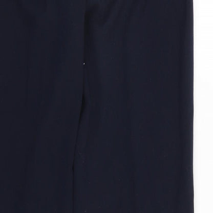 Womens UK Size 8 Marks and Spencer Regular Fit  Blue Trousers