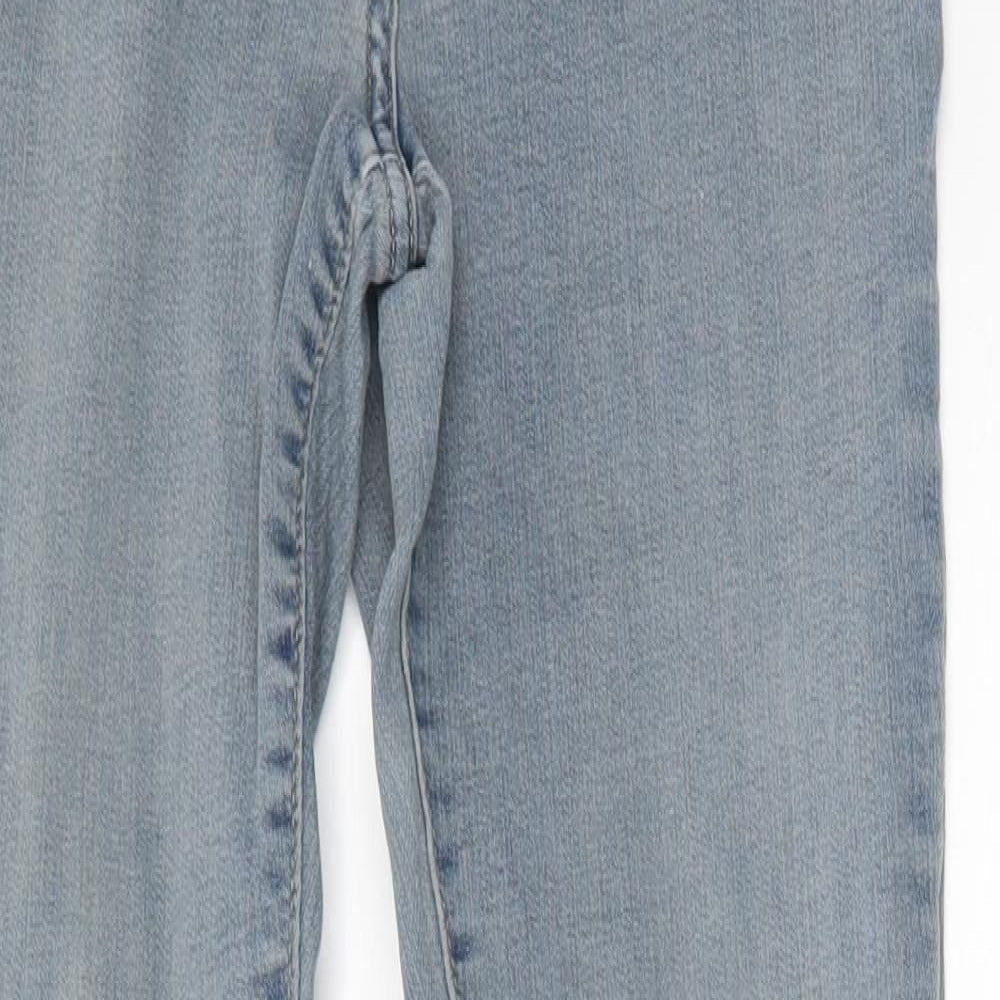 Womens UK Size 12 NEXT Regular Fit Jegging Blue Trousers